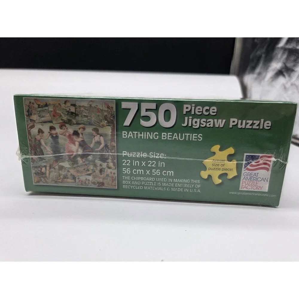 Great American Puzzle Factory Bathing Beauties 750 Pieces New Sealed